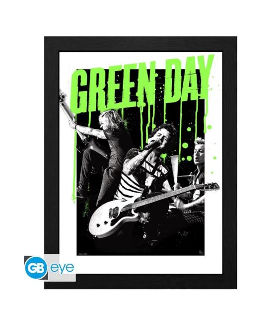 Impresion enmarcada gb eye green day live