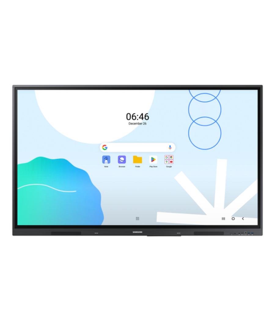 Samsung WA75D pizarra blanca interactiva 190,5 cm (75") 3840 x 2160 Pixeles Pantalla táctil Gris
