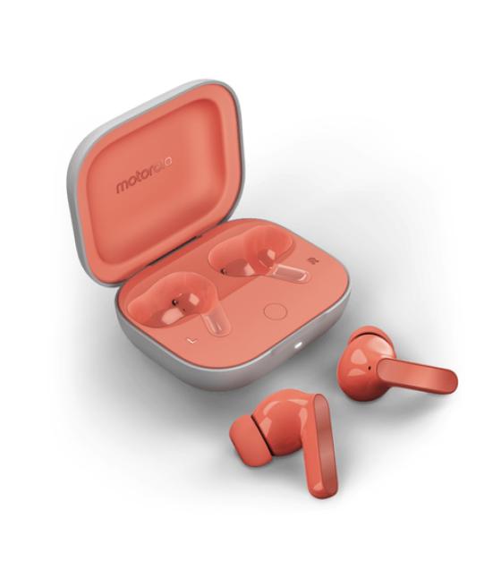 Motorola Moto Buds Auriculares Inalámbrico Dentro de oído Llamadas/Música/Deporte/Uso diario Bluetooth Coral