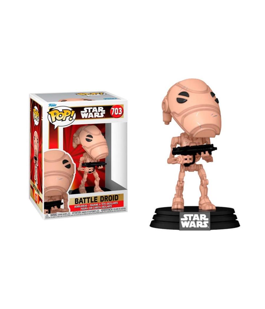 Funko pop star wars the phantom menace androide de batalla 76016