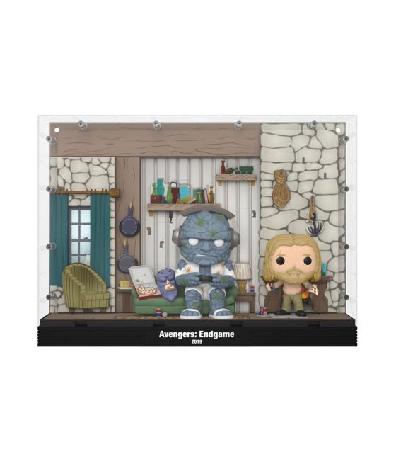 Funko pop moments deluxe marvel avengers endgame thor house 70914