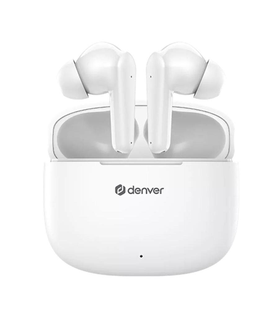 Auriculares denver twe - 48w inalambrico blanco