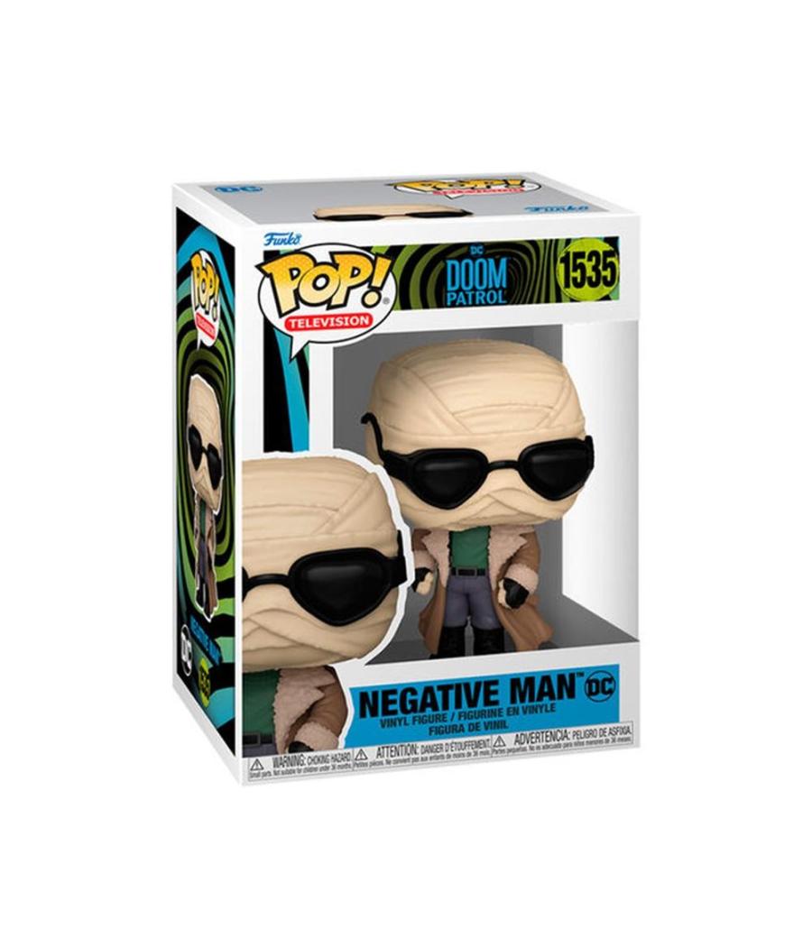 Funko pop dc comics doom patrol larry trainor negative man 75895