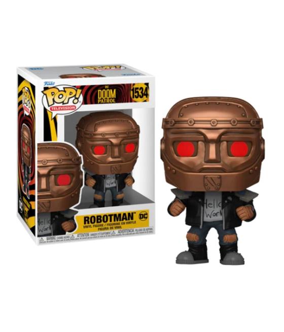 Funko pop dc comics doom patrol robotman 75896