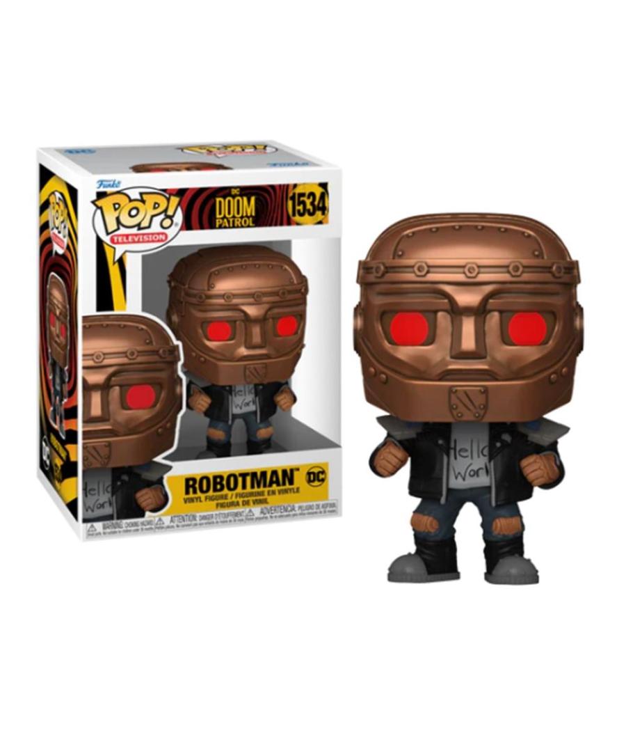 Funko pop dc comics doom patrol robotman 75896