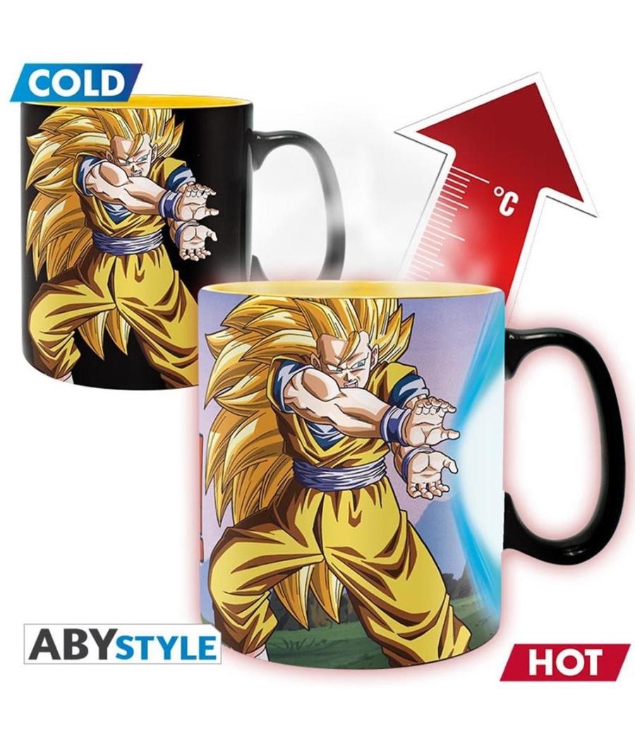 Taza termica abystyle dragon ball z kamehameha