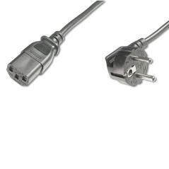 Ewent Cable alimentación 1,8m (IEC320 to C13) - Imagen 1