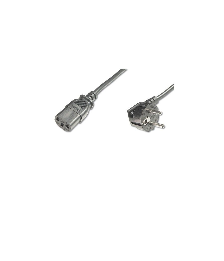 Ewent Cable alimentación 1,8m (IEC320 to C13) - Imagen 1