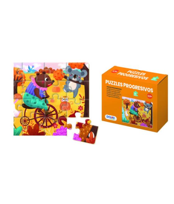 Puzzle de 16 piezas - a partir de 2,5 años dohe 65004