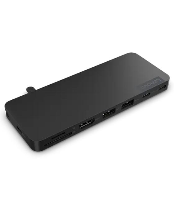 Lenovo 4X11N40212 base para portátil y replicador de puertos Alámbrico USB 3.2 Gen 1 (3.1 Gen 1) Type-C Negro