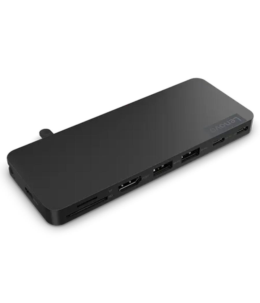 Lenovo 4X11N40212 base para portátil y replicador de puertos Alámbrico USB 3.2 Gen 1 (3.1 Gen 1) Type-C Negro