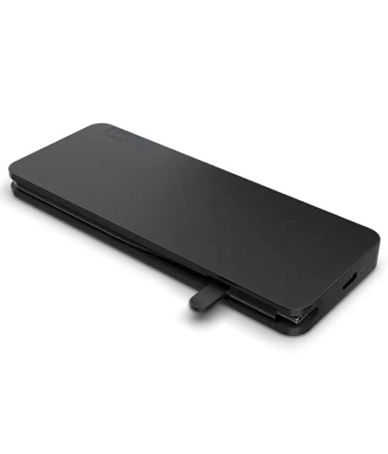 Lenovo 4X11N40212 base para portátil y replicador de puertos Alámbrico USB 3.2 Gen 1 (3.1 Gen 1) Type-C Negro