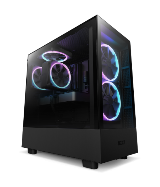 Nzxt t120 rgb procesador refrigerador de aire 12 cm negro 1 pieza(s)