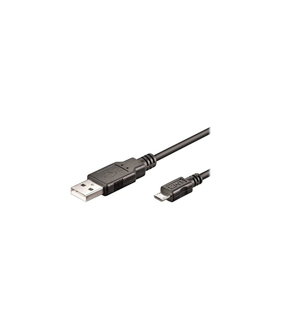 Ewent Cable USB 2.0  "A" M > Micro "B" M 0.5 m - Imagen 1