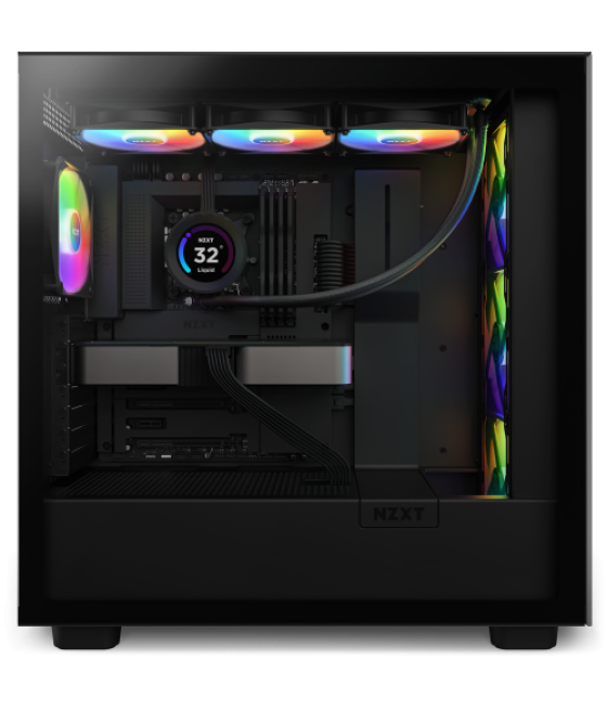Nzxt kraken elite 360 rgb procesador sistema de refrigeración líquida todo en uno 12 cm negro 1 pieza(s)