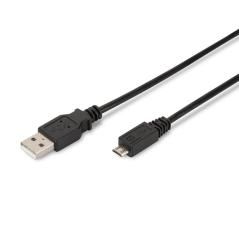 Ewent Cable USB 2.0  "A" M > Micro "B" M 1,8 m
