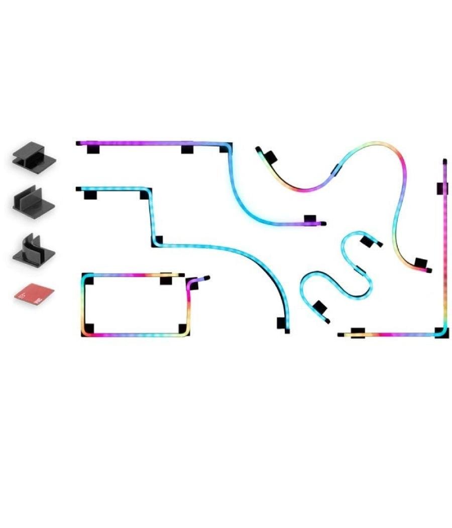 Pack 2 tiras led mars gaming mlt-two/ 40cm/ color argb