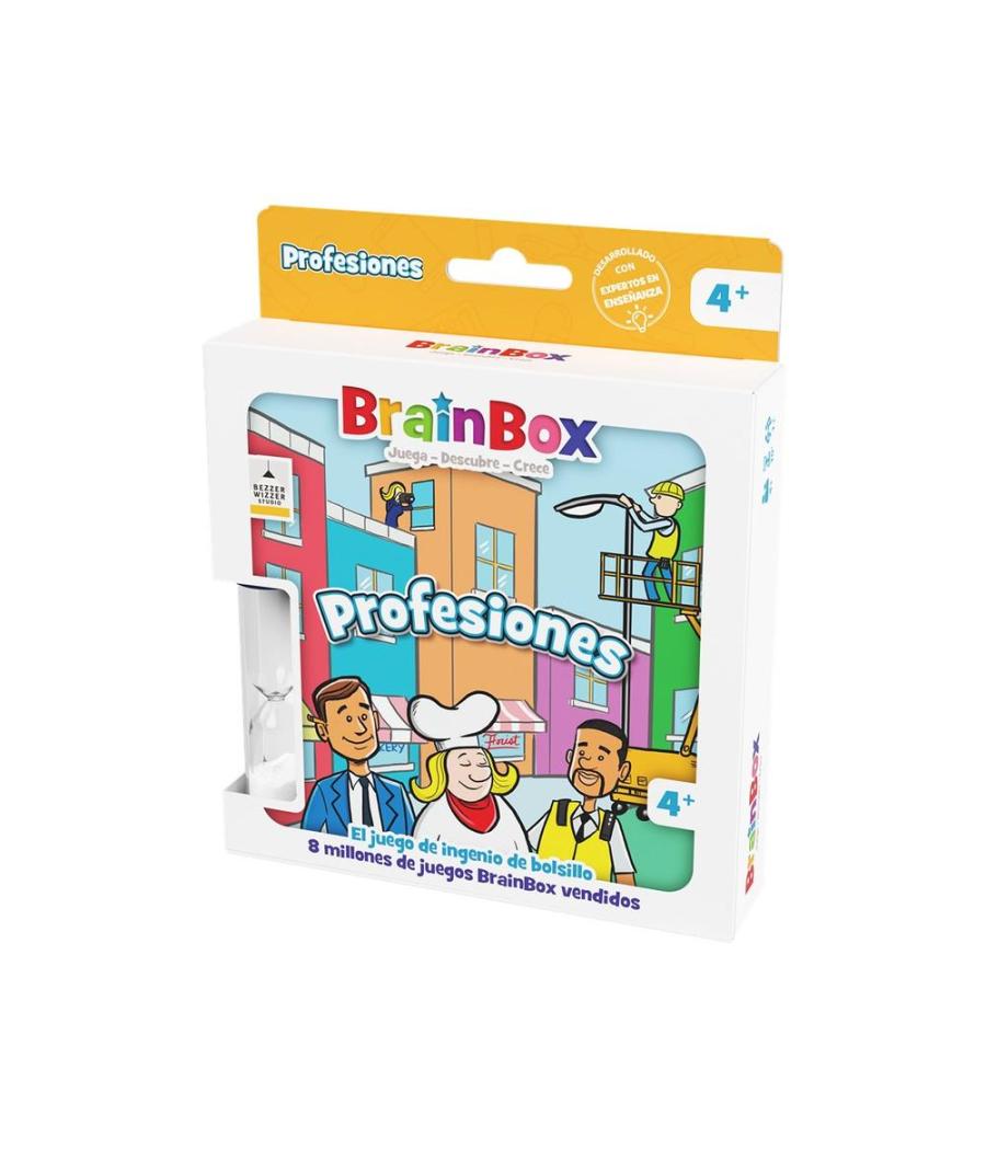 Juego de mesa brainbox pocket profesiones edad recomendad 4 años