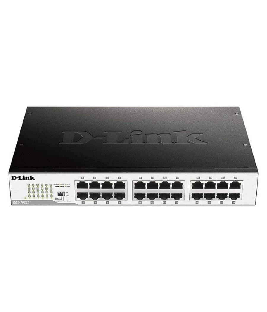 Switch d-link dgs-1024d 24 puertos/ rj-45 gigabit 10/100/1000