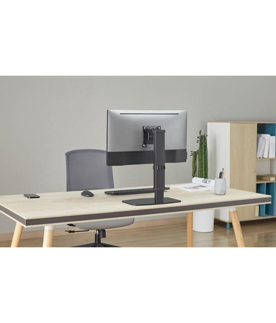 Equip 650126 soporte para monitor 81,3 cm (32") Negro Escritorio