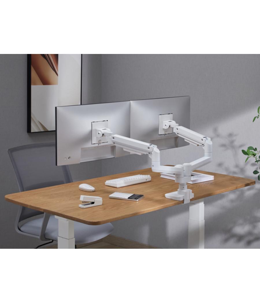 Equip 650183 soporte para monitor 88,9 cm (35") Blanco Escritorio