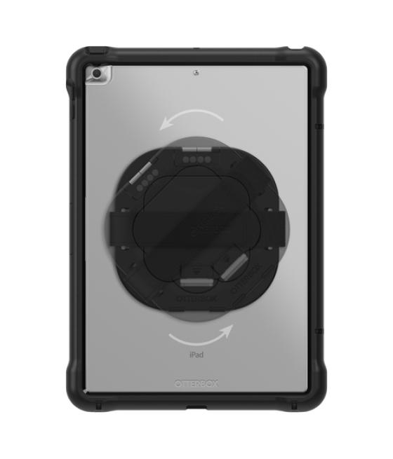 OtterBox Funda UnlimitED Kickstand para iPad 7th/8th/9th gen, Resistente a caídas, protector de pantalla integrado, sin pack Ret