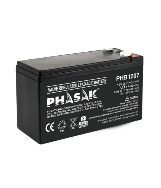 Bateria phasak 12v 7ah