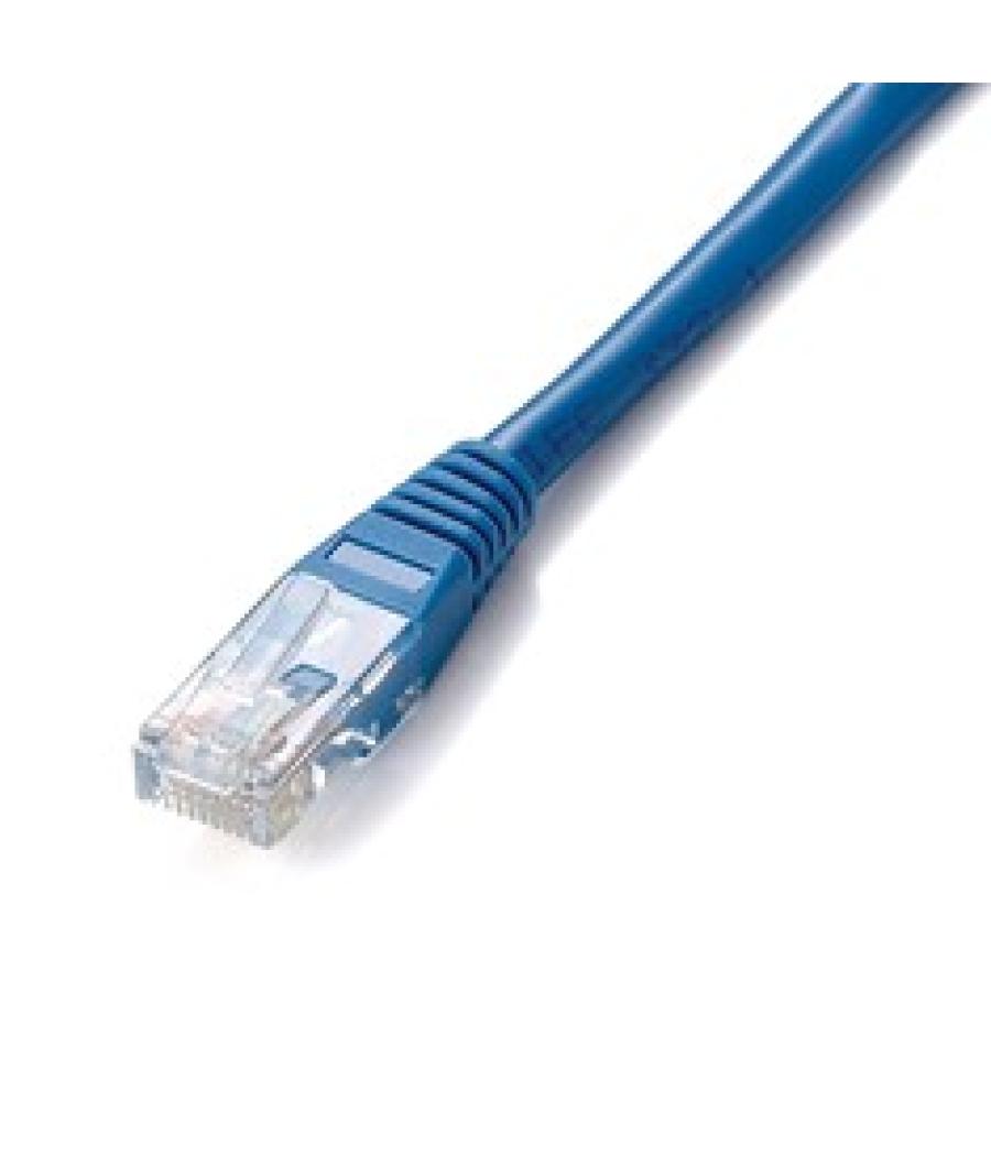 Cable red equip latiguillo rj45 u - utp cat6 0.25m azul