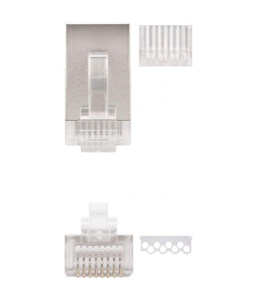 Conector rj45 nanocable 10.21.0203/ cat.6/ 10 uds