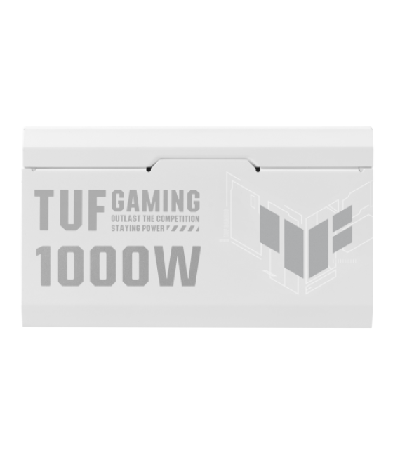 Asus tuf gaming 1000w gold white edition unidad de fuente de alimentación 20+4 pin atx atx blanco