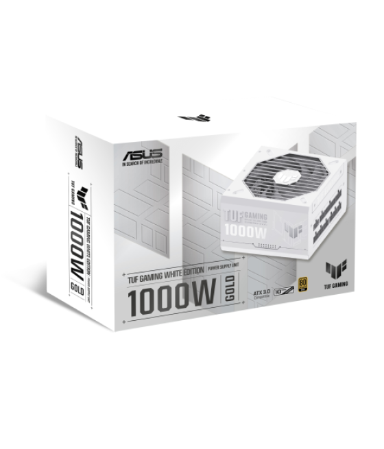 Asus tuf gaming 1000w gold white edition unidad de fuente de alimentación 20+4 pin atx atx blanco