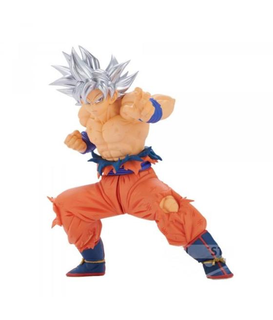 Figura banpresto dragon ball super blood of saiyans special goku ss silver 12cm