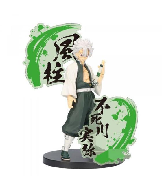 Figura banpresto demon slayer kimetsu no yaiba ex sanemi shinazugawa 17cm