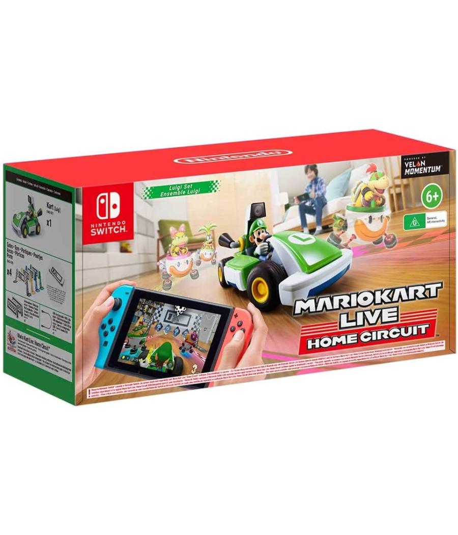 Juego nintendo switch - mario kart live: home circuit (luigi)