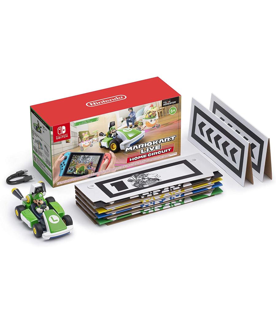 Juego nintendo switch - mario kart live: home circuit (luigi)