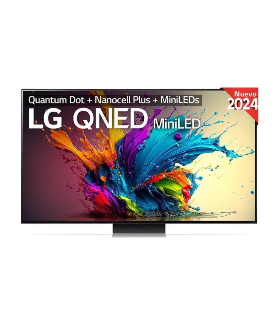 Televisor lg qned miniled 65qned91t6a 65'/ ultra hd 4k/ smart tv/ wifi