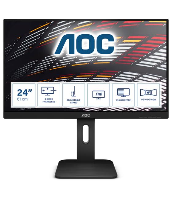 AOC P1 X24P1 pantalla para PC 61 cm (24") 1920 x 1200 Pixeles WUXGA LED Negro