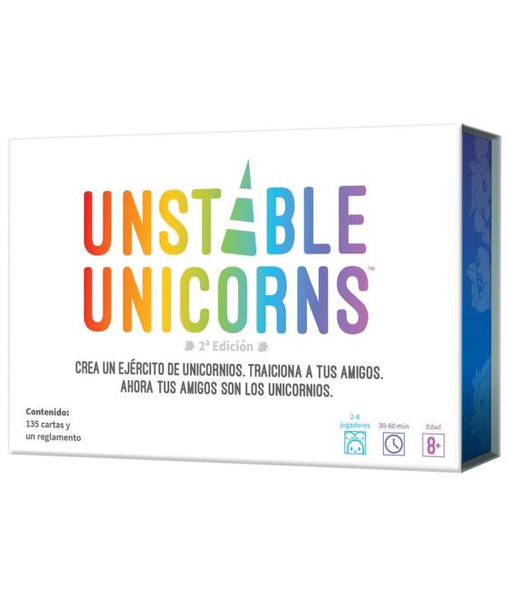 Juego de mesa unstable unicorns pegi 8