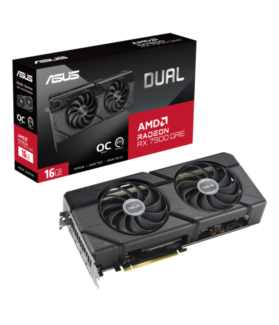 Asus dual -rx7900gre-o16g amd radeon rx 7900 gre 16 gb gddr6