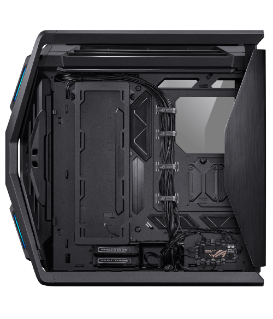 Asus rog hyperion gr701 btf edition torre negro, transparente