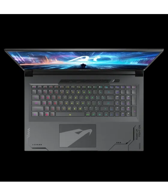 Gigabyte aorus 17x axg-64es665sh intel® core™ i9 i9-14900hx portátil 43,9 cm (17.3") quad hd 32 gb ddr5-sdram 2 tb ssd nvidia ge