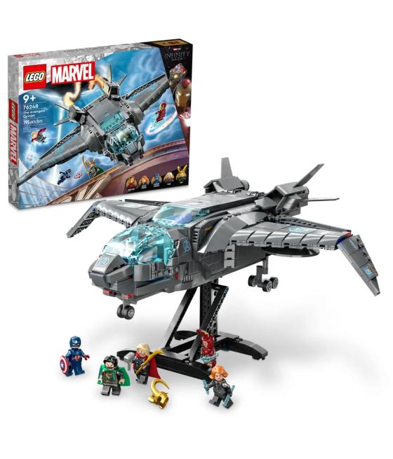 Lego marvel infinity saga quinjet de los vengadores