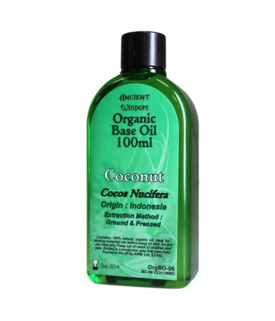 Aceite Base orgánico 100ml - Coco