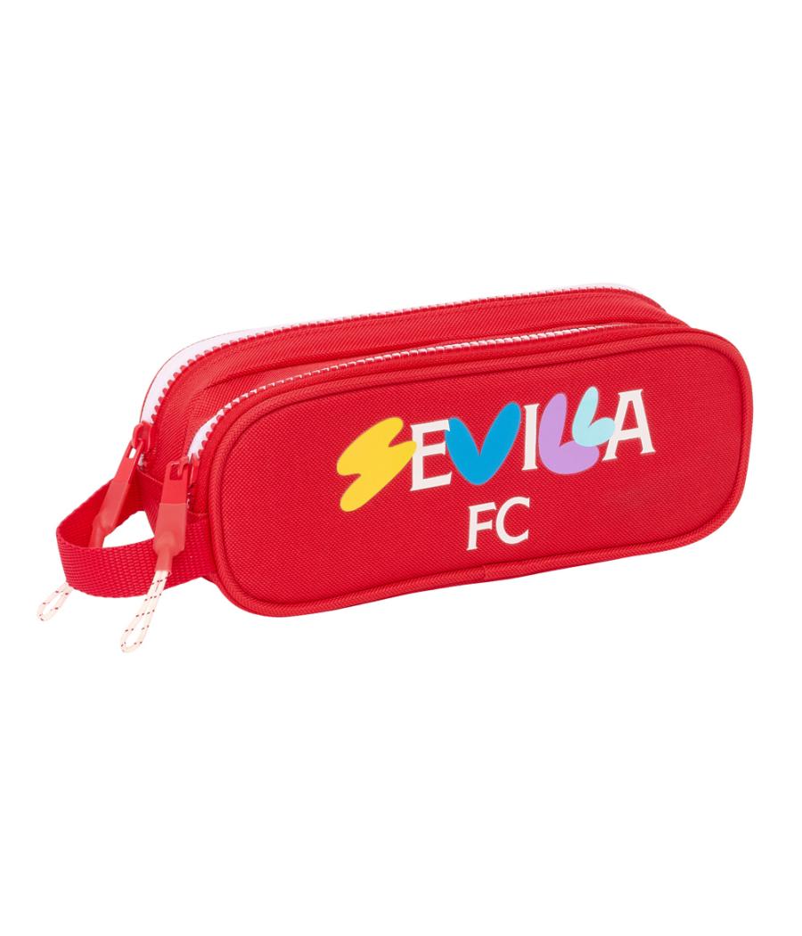 Bolso escolar portatodo safta doble sevilla f.c. corporativa 80x210x60 mm