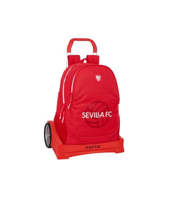 Mochila safta mod. 665 con carro evolution sevilla f.c. corporativa 440x320x160 mm
