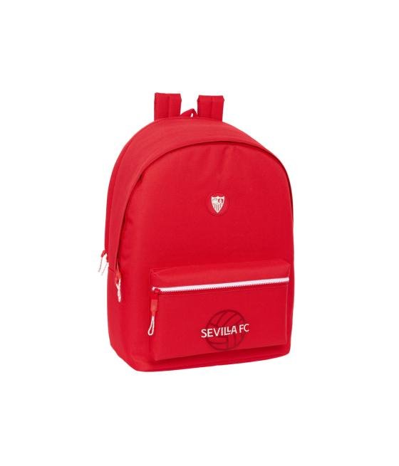 Mochila safta doble para portatil 15,6\" + usb sevilla f.c. corporativa 440x310x180 mm