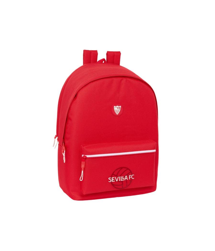 Mochila safta doble para portatil 15,6\" + usb sevilla f.c. corporativa 440x310x180 mm