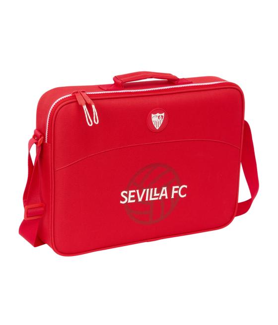 Cartera extraescolar safta resistente sevilla f.c. corporativa 280x380x60 mm