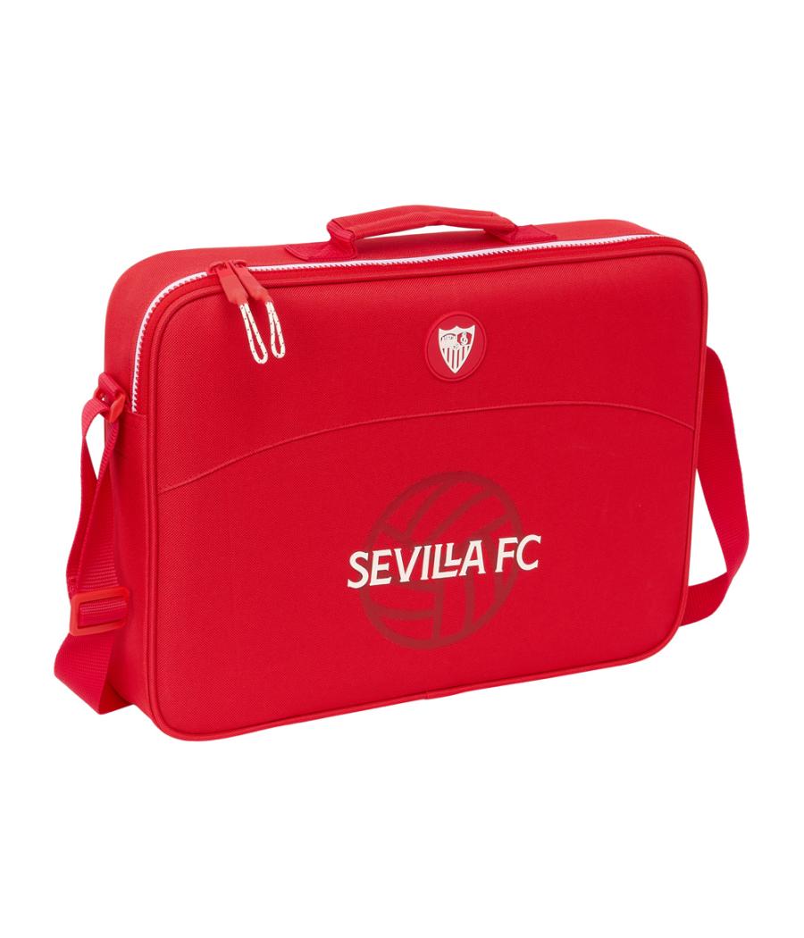 Cartera extraescolar safta resistente sevilla f.c. corporativa 280x380x60 mm