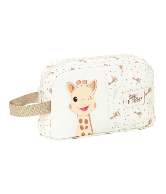 Portadesayunos safta termo reciclado y repelente agua sophie la girafe cookie 120x215x65 mm